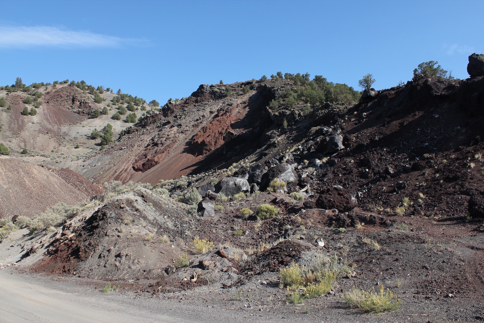 Aliran Lava Gunung Berapi Dotsero Colorado