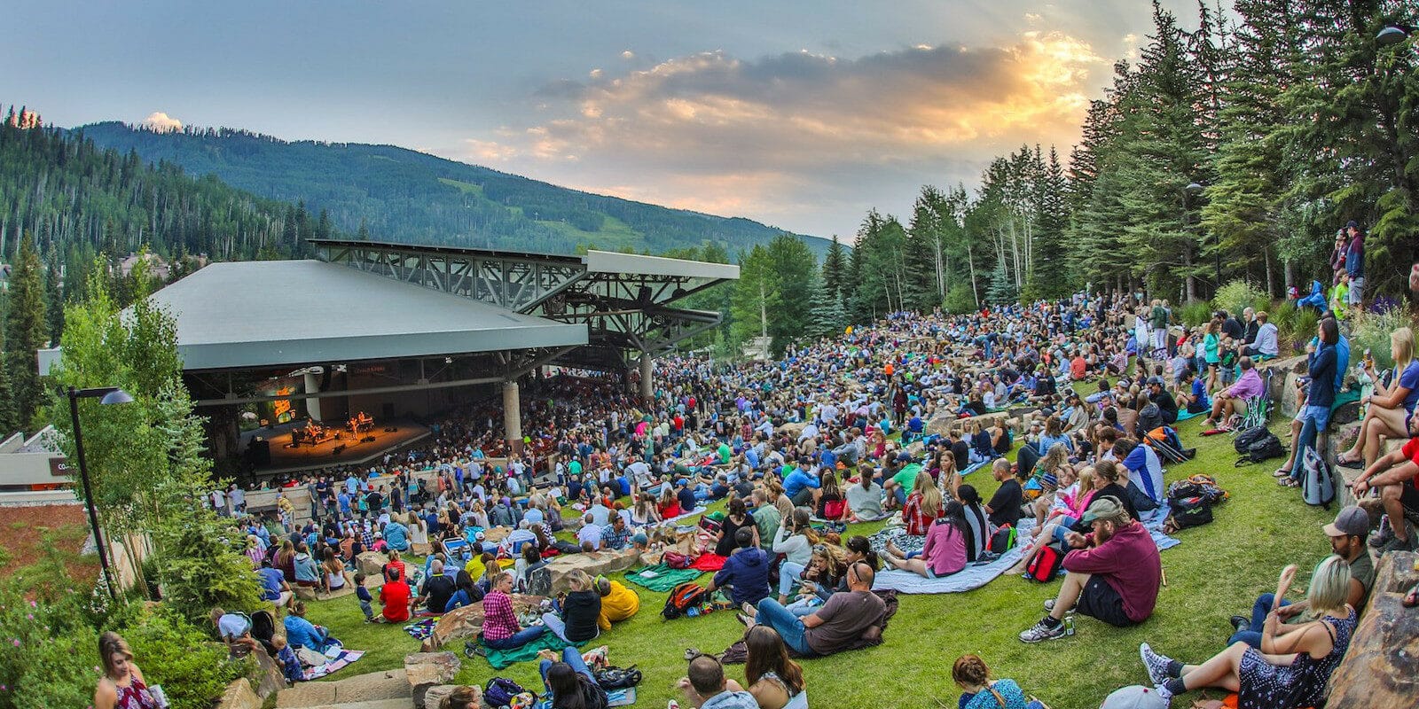 Image of the Gerald R Ford Amphitheater in Vail, Colorado