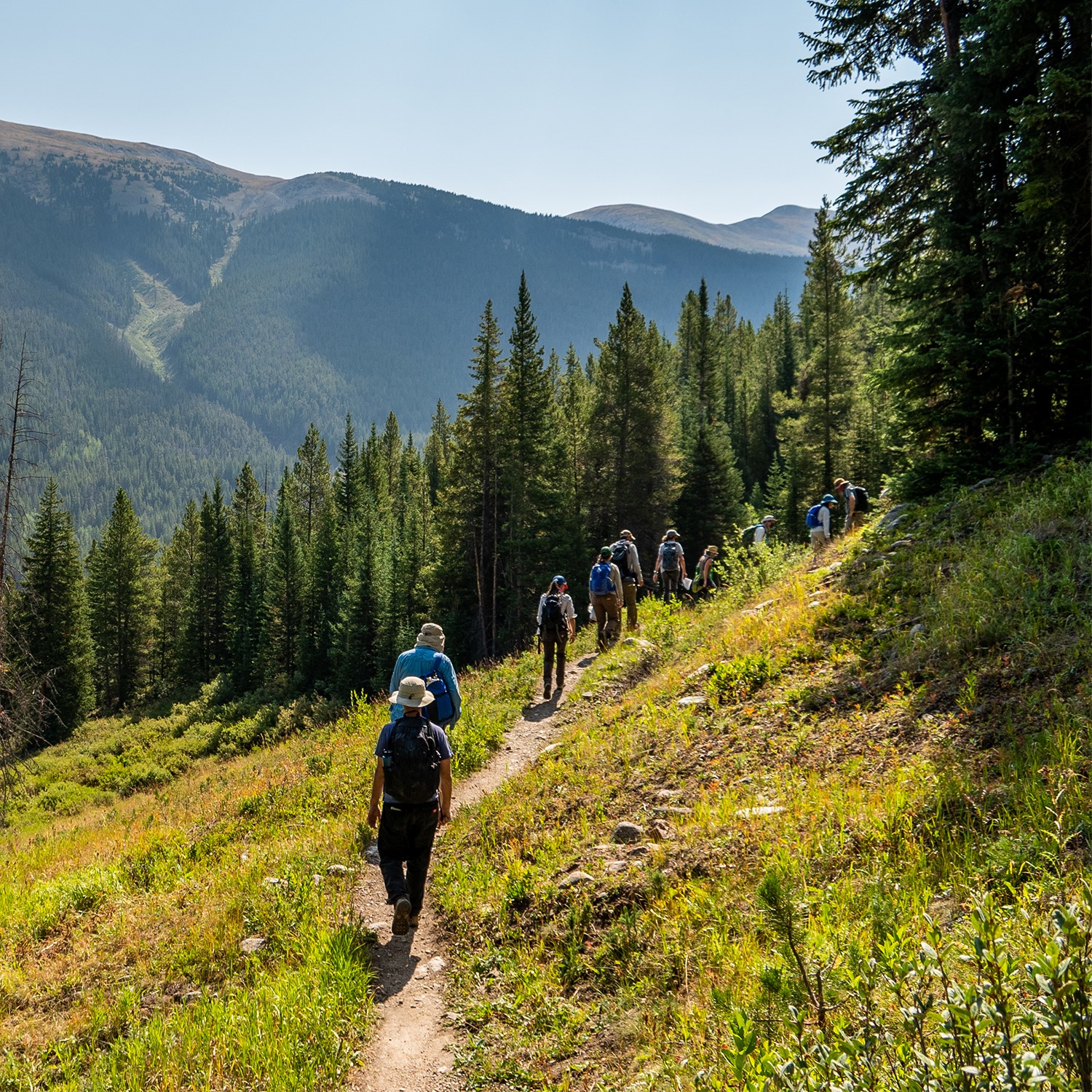 image of hiking at copper mountain