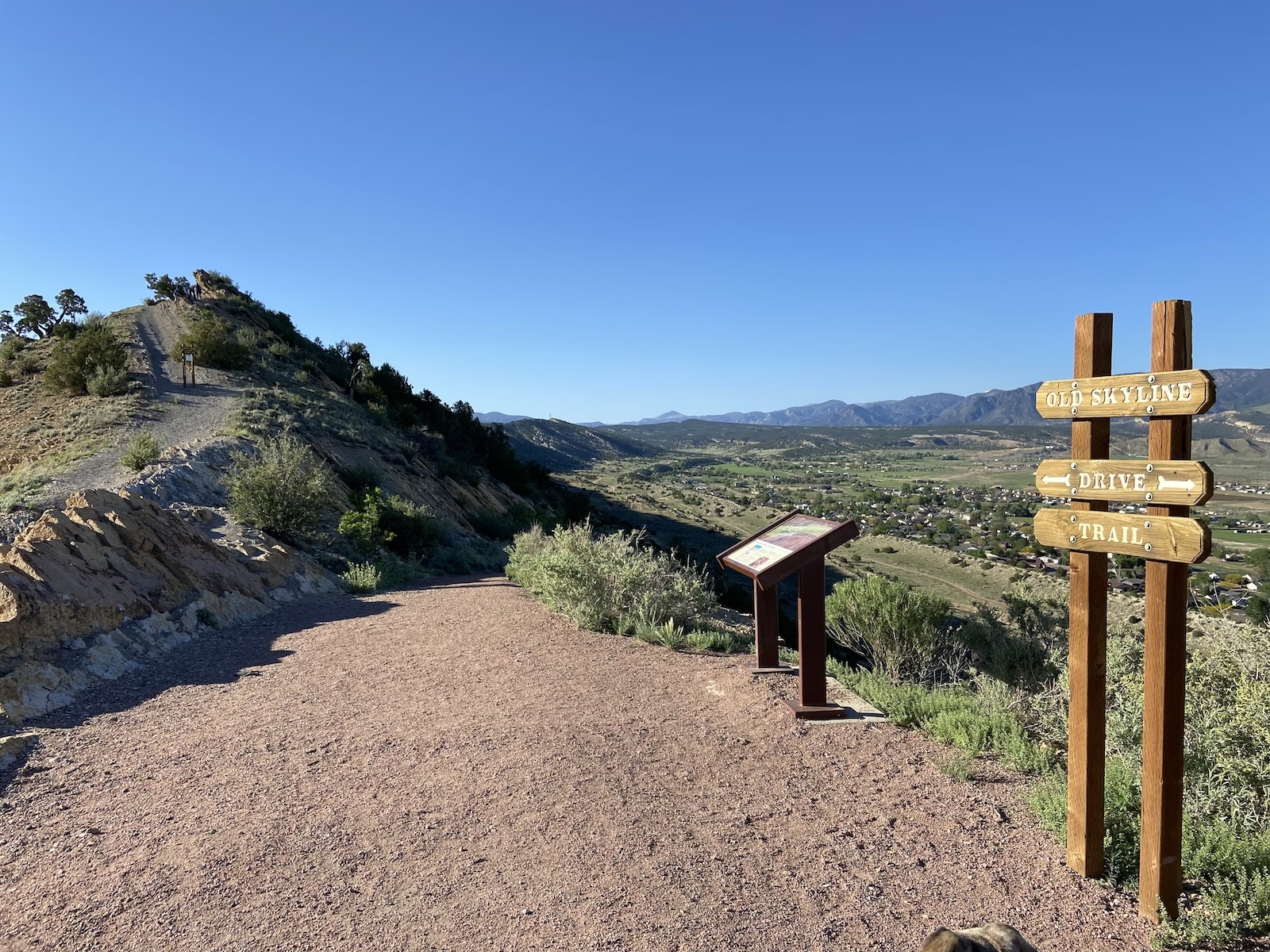 Old Skyline Drive Trail Hogback Open Space Canon City