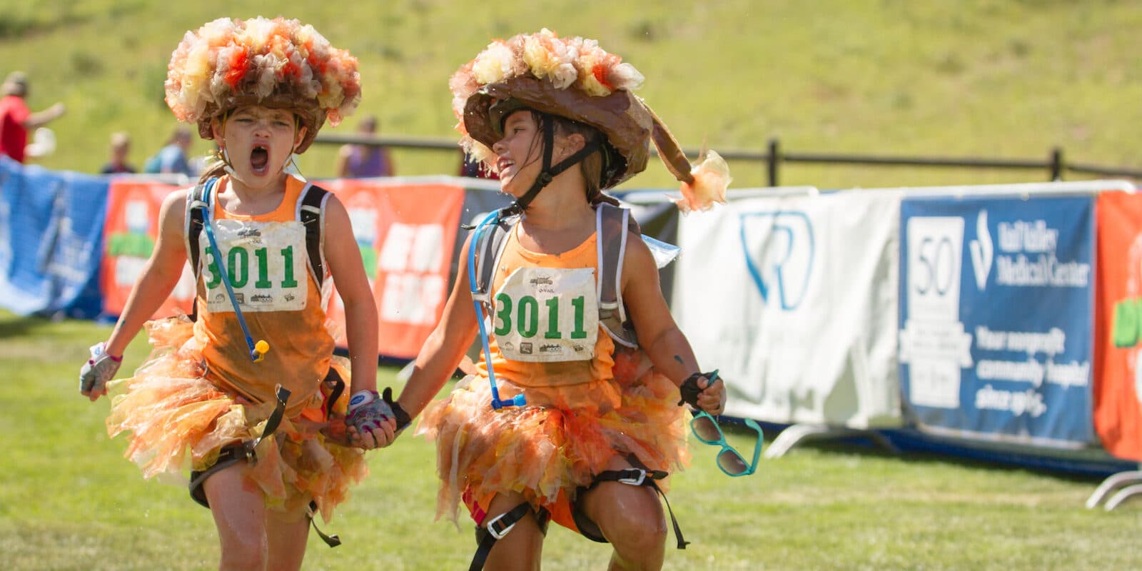 Image of two kids racing in the Kids Adventure Games