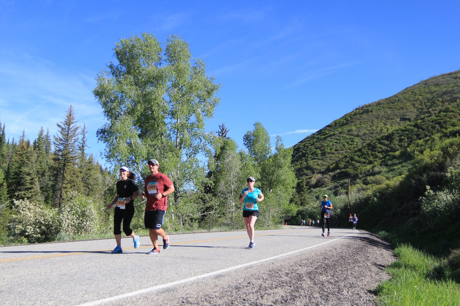 Image of people doing a Marathon in Steamboat Springs, Colorado