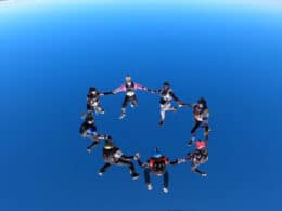 Image of Ultimate Skydiving Adventures skydivers in Colorado