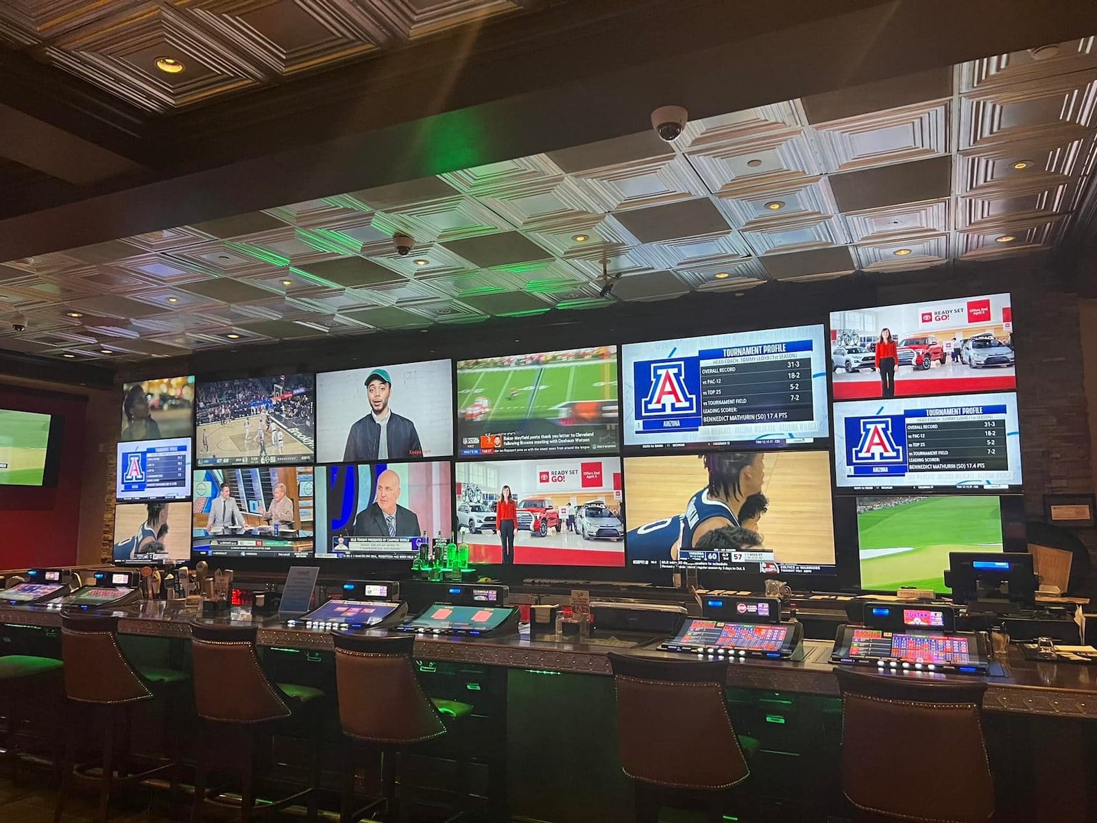 Image of the sportsbook at Wildwood Casino in Cripple Creek, Colorado