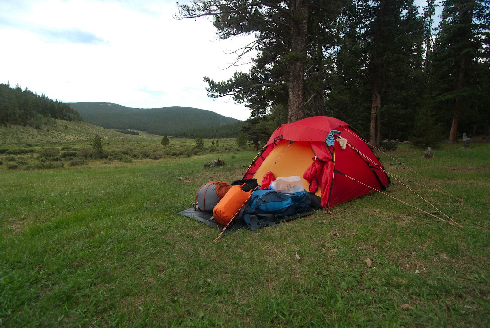 Dispersed camping in Colorado