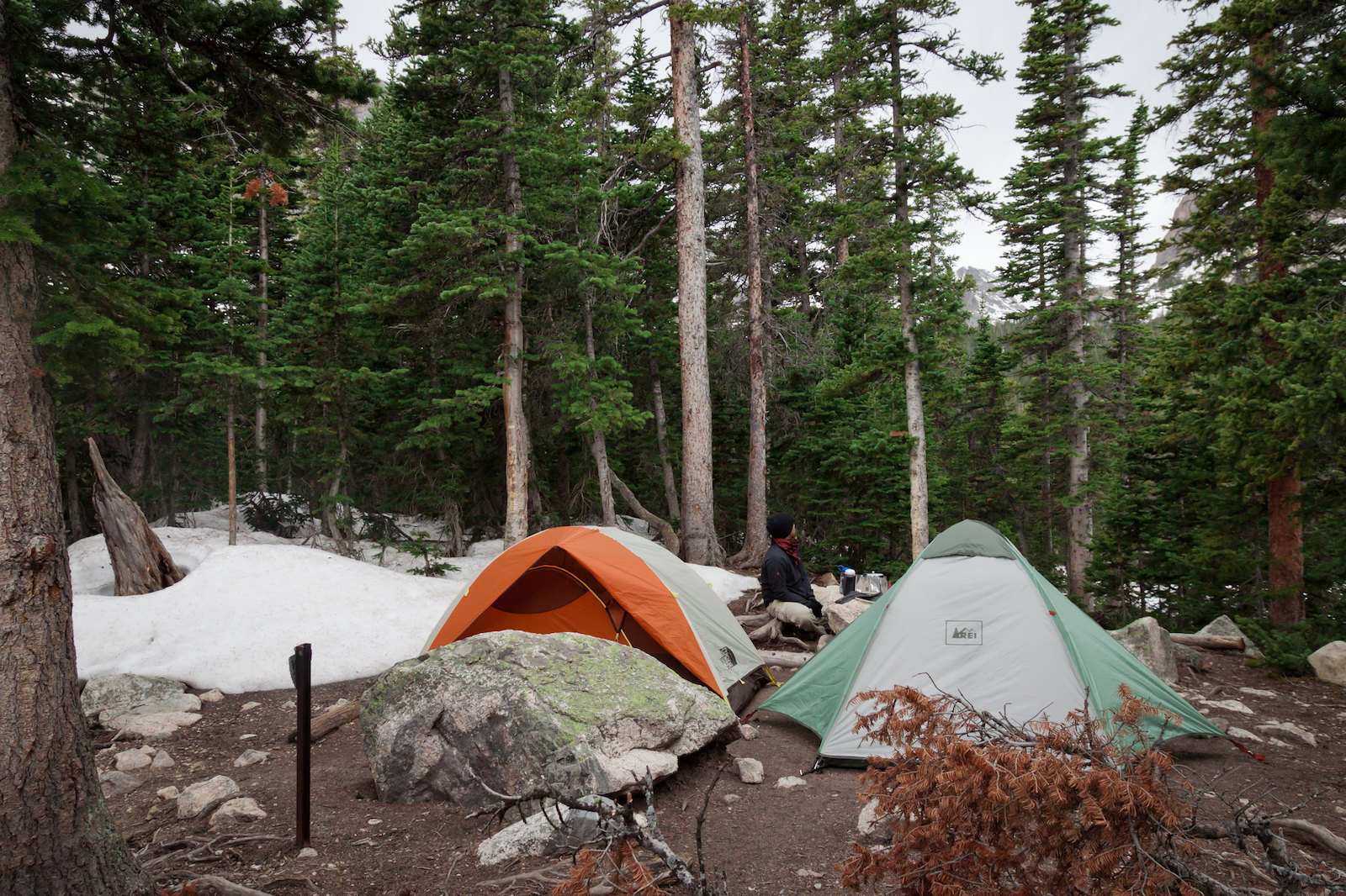 Dispersed camping in Colorado