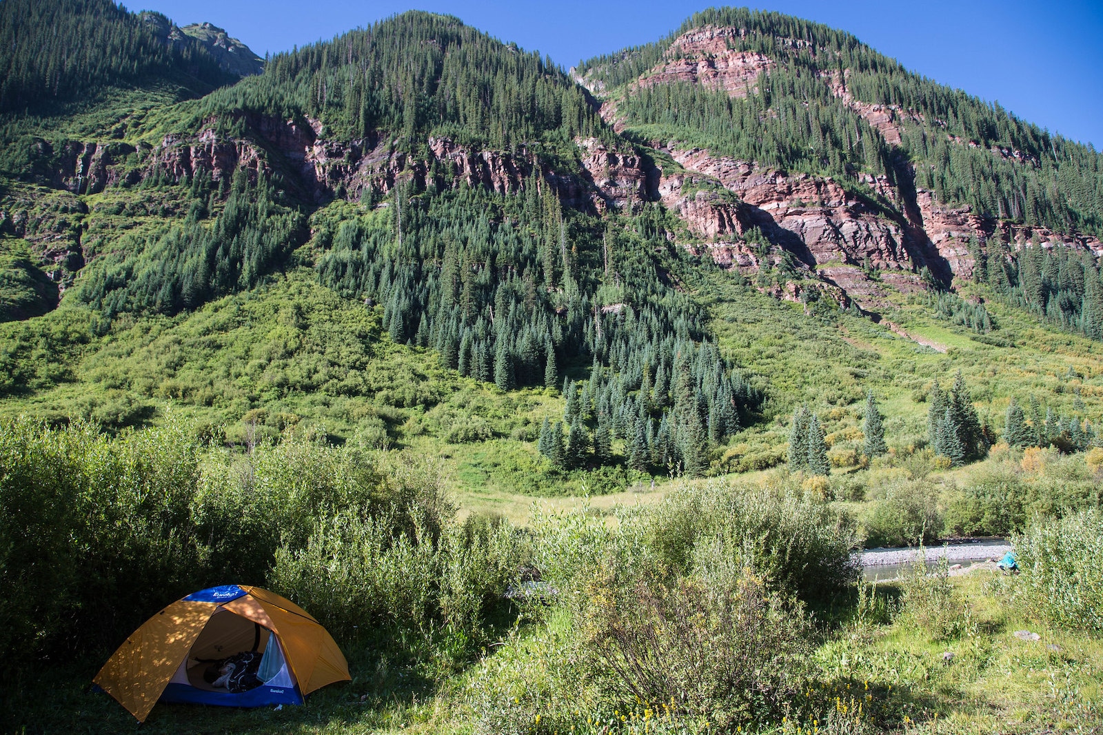 Dispersed camping in Colorado