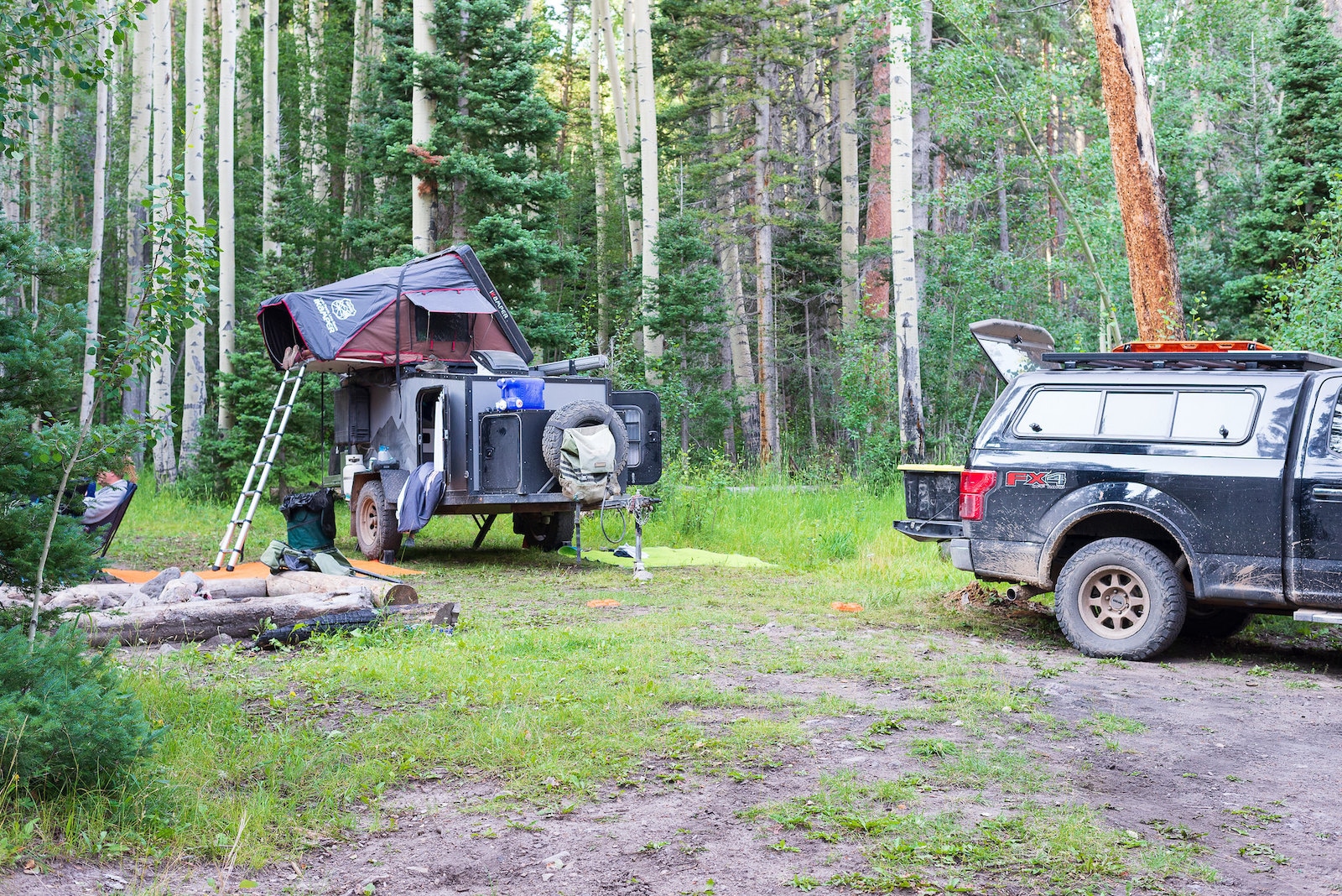 Dispersed camping in Colorado