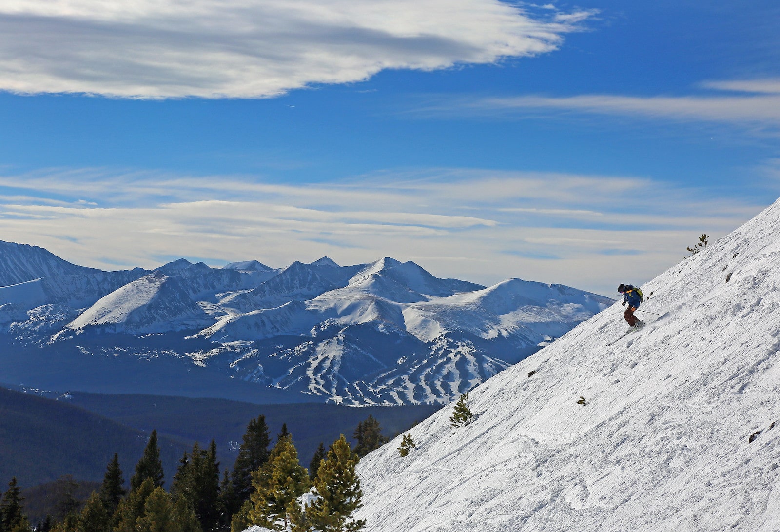 Keystone skiing, Colorado