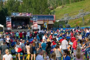 Image of people enjoying July 4th together in Beaver Creek, Colorado