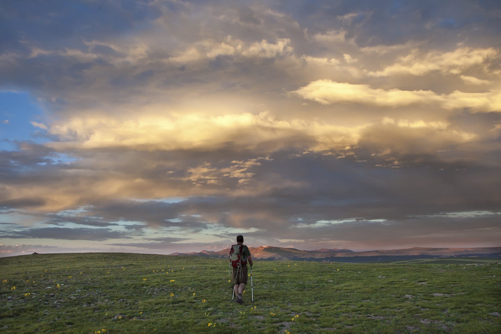 Image of the Continental Divide National Scenic Trail in Colorado