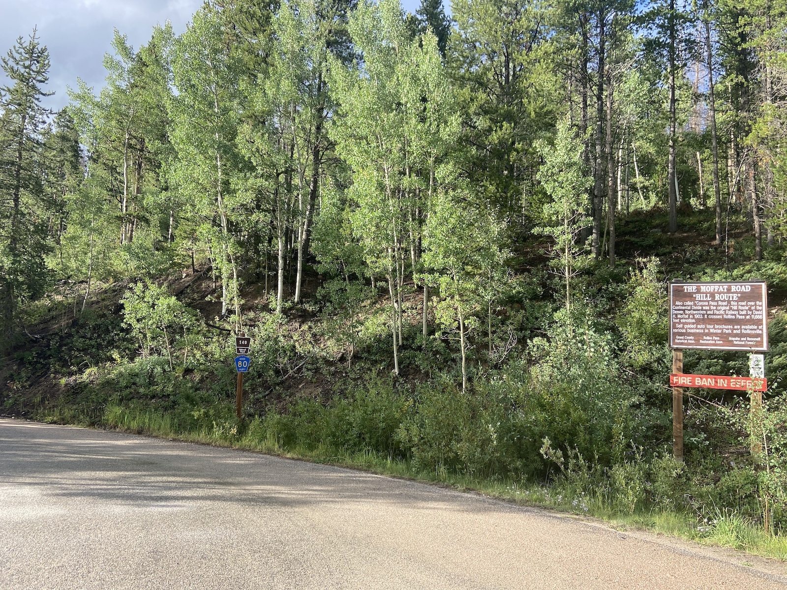 Rollins Pass West Portal Start Grand County CO