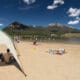 Image of people at a beach in Frisco, Colorado