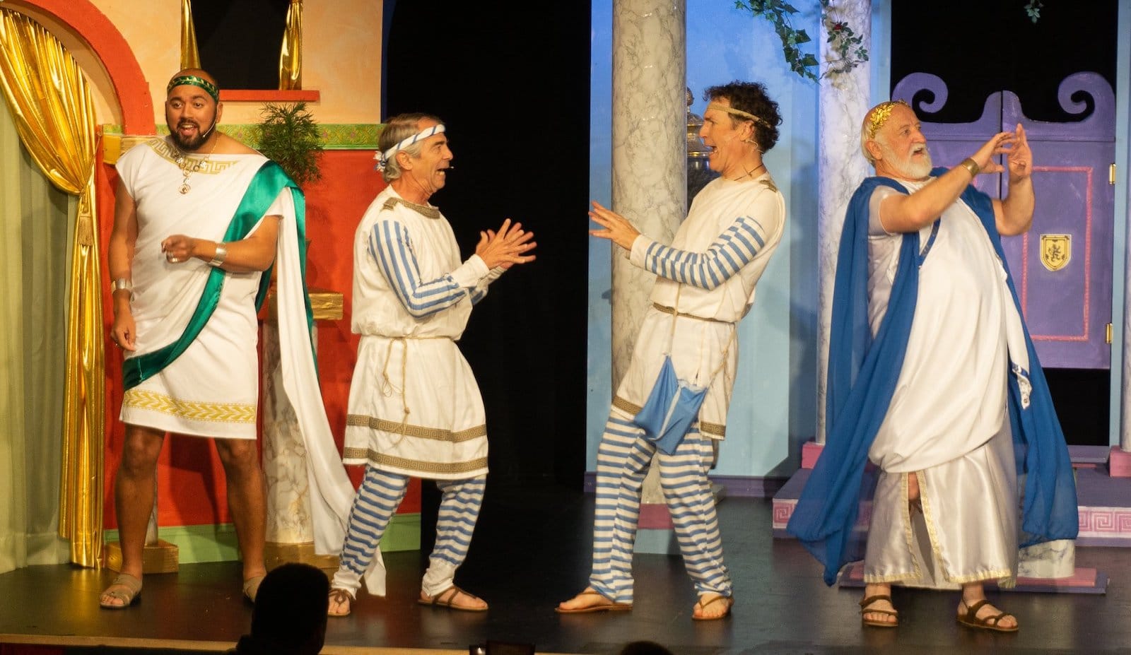 Image of actors performing at Glenwood Vaudeville Revue in Colorado