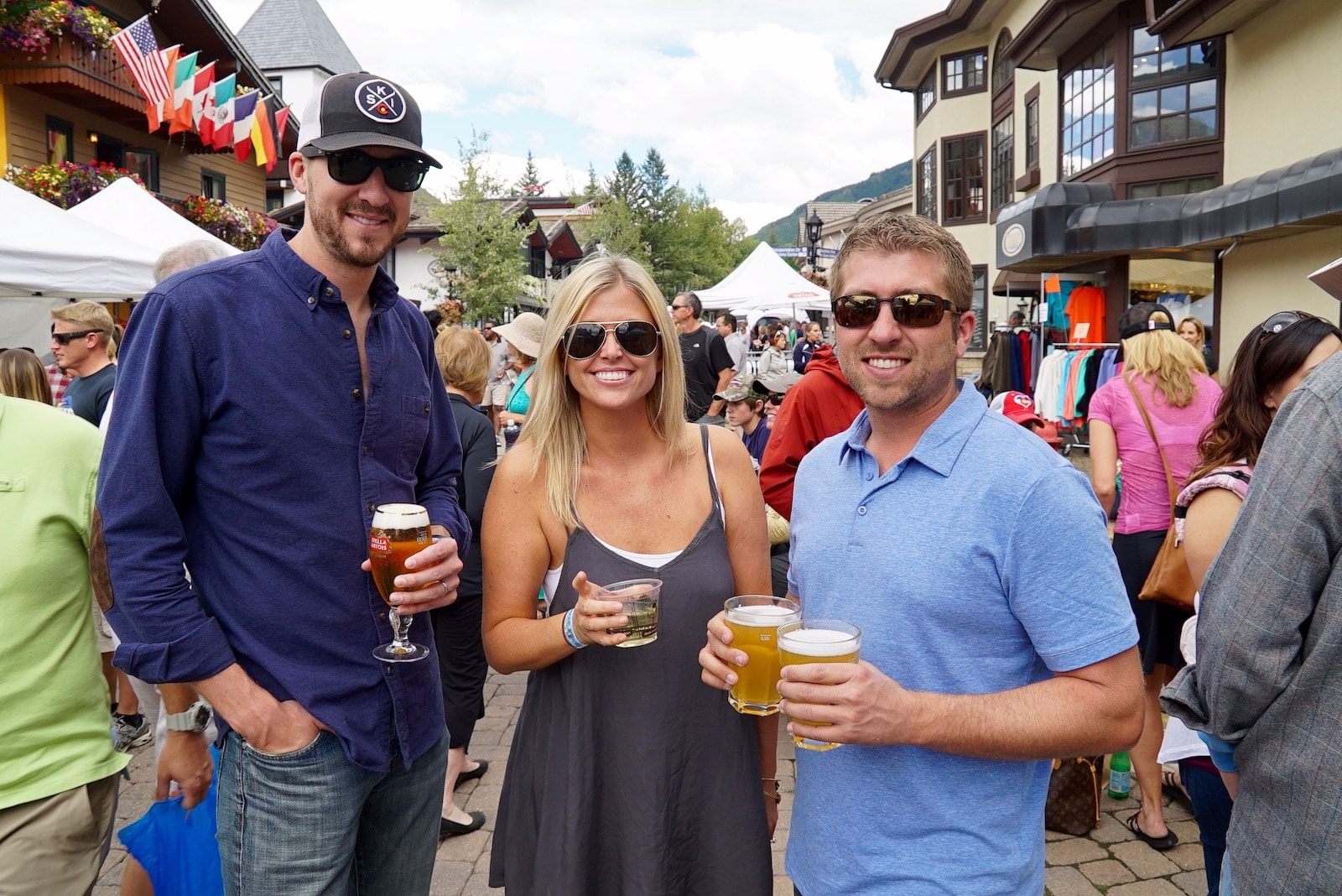 Image of people drinking at Gourmet on Gore