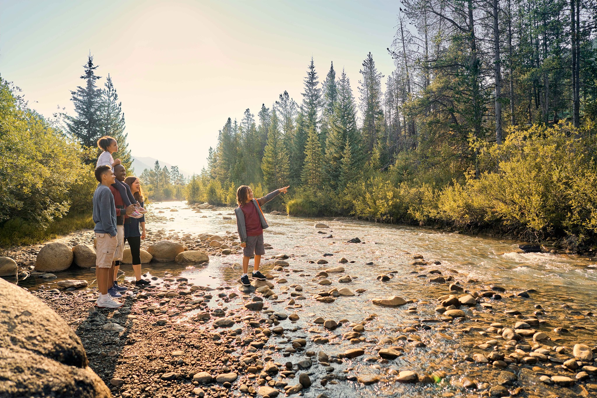 image of hiking in keystone