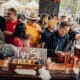 Image of bartenders at the Bacon and Bourbon Festival in Keystone, Colorado