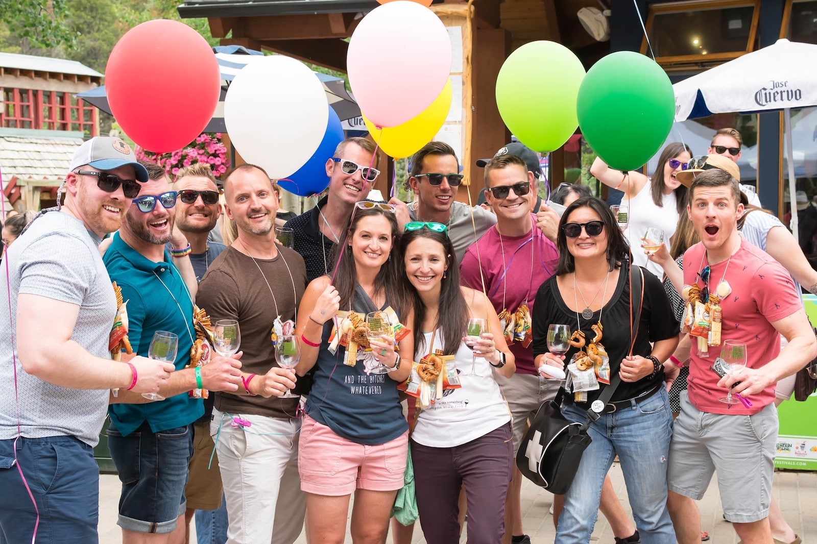 Image of people at the Keystone Wine and Jazz Festival in Colorado