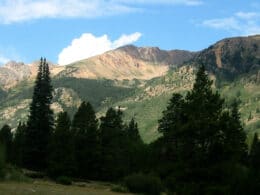 Image of La Plata Peak from Winfield, Colorado