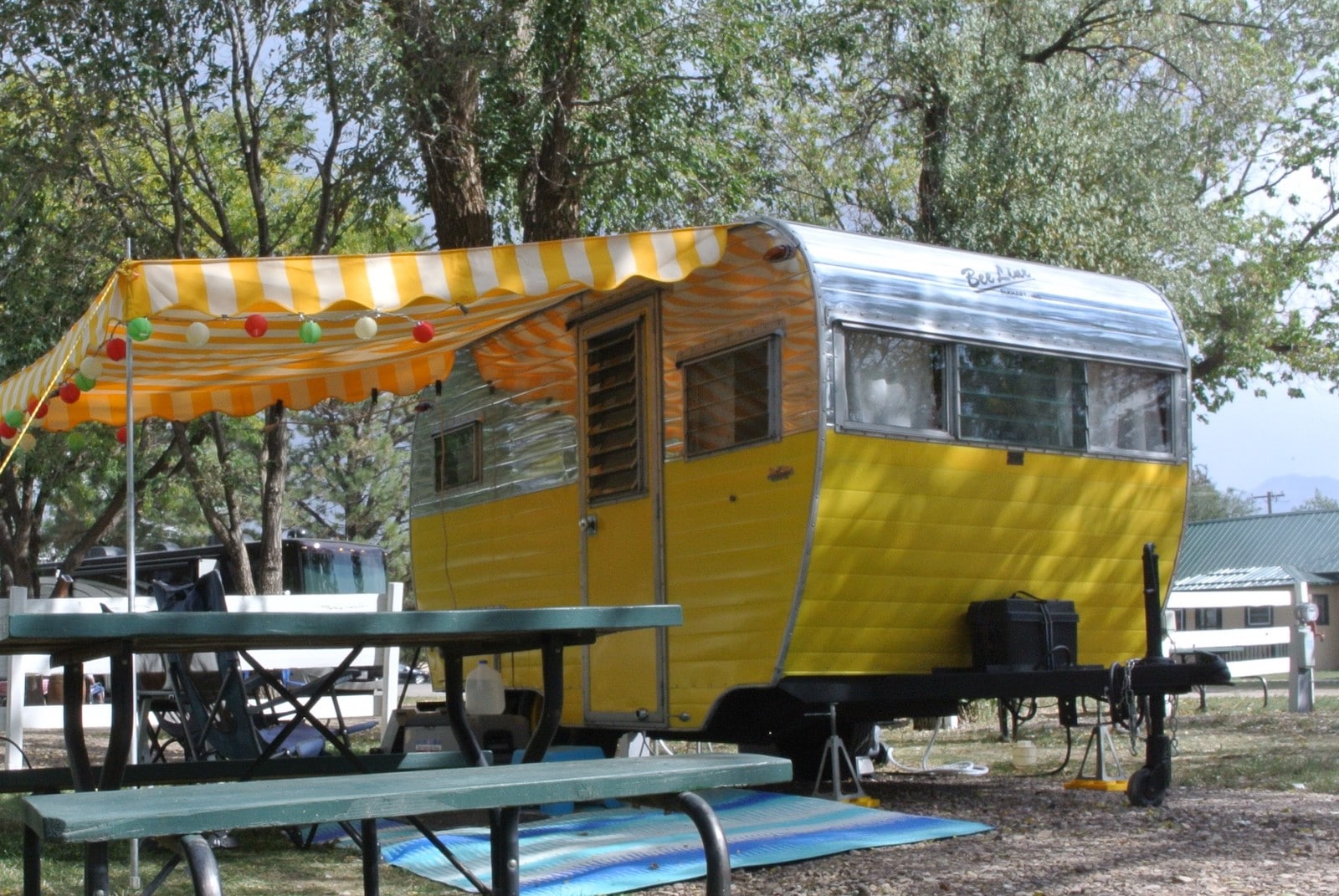 La Veta Vintage Trailer Rally Yellow