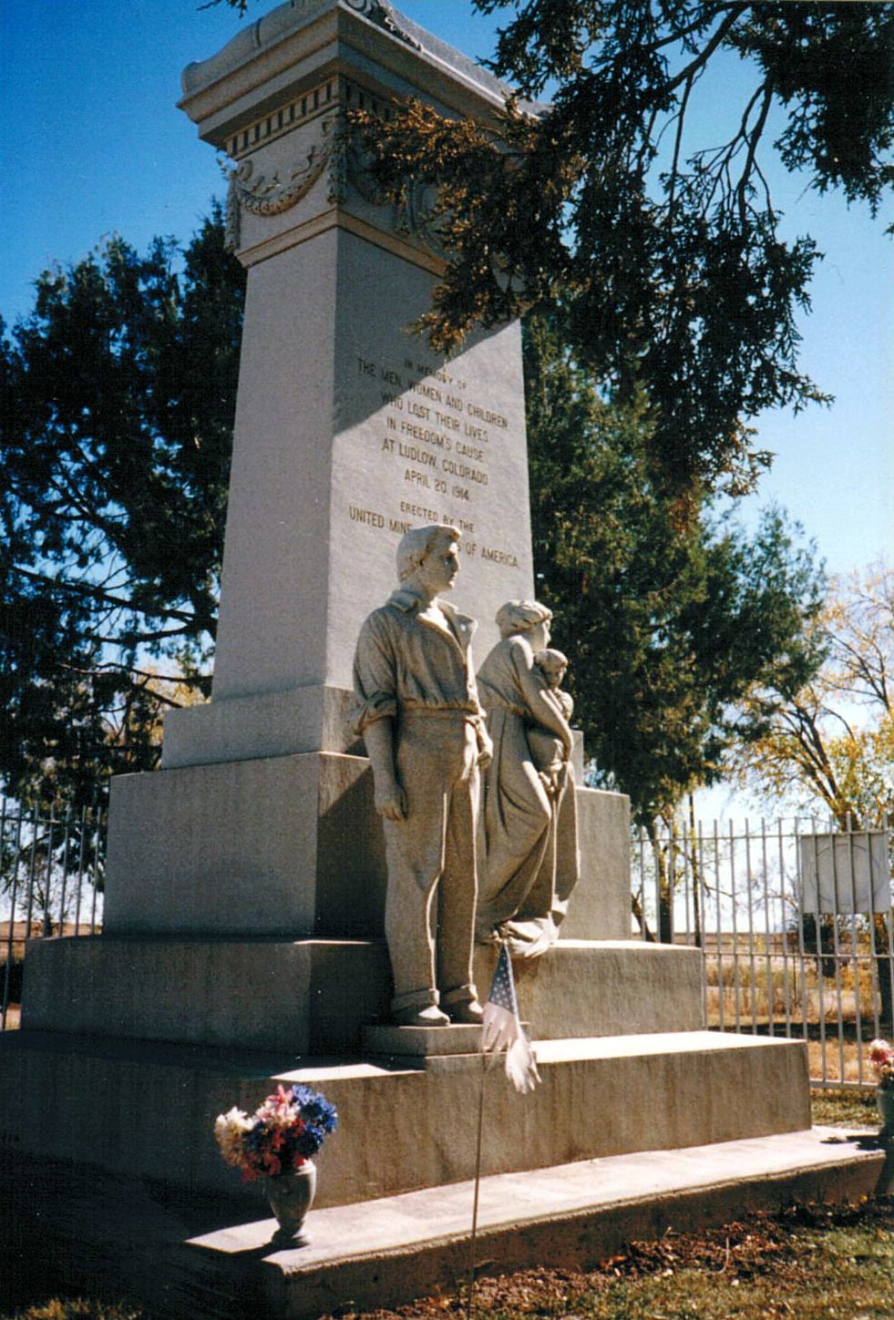 image of ludlow massacre memorial