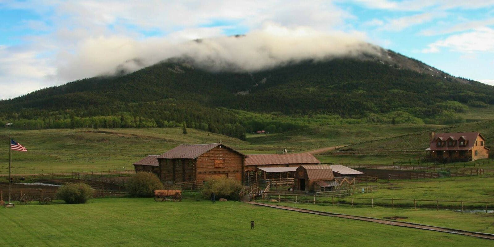 The Waunita Hot Springs Ranch property in Gunnison, Colorado