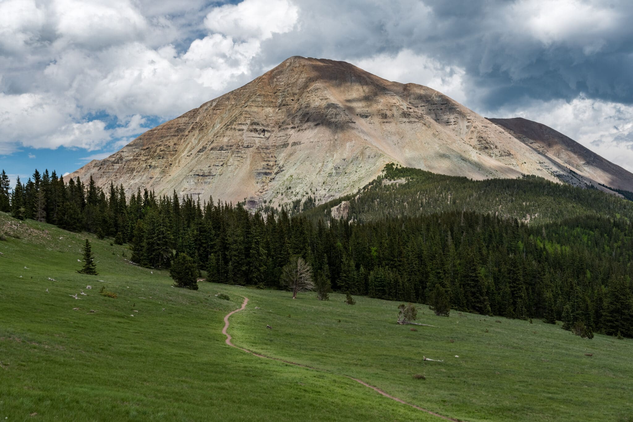 image of west spanish peak trail