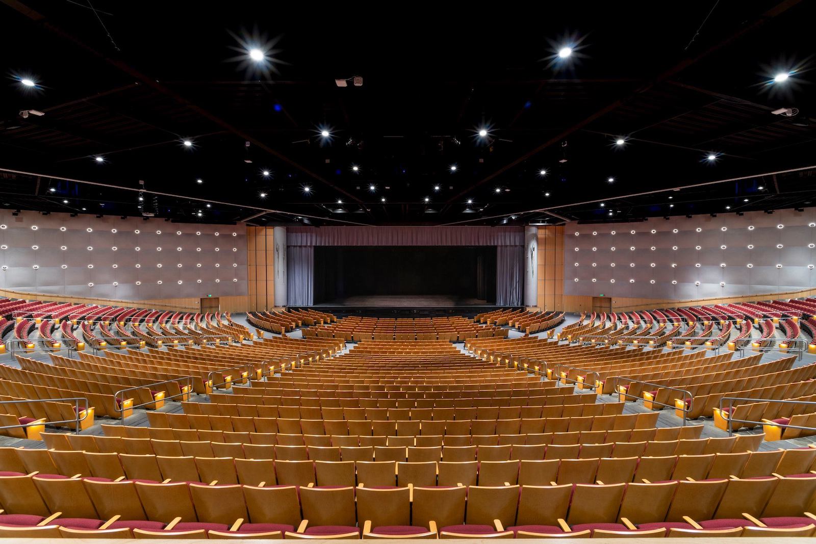 Image of the Bellco Theatre seats in Denver, Colorado