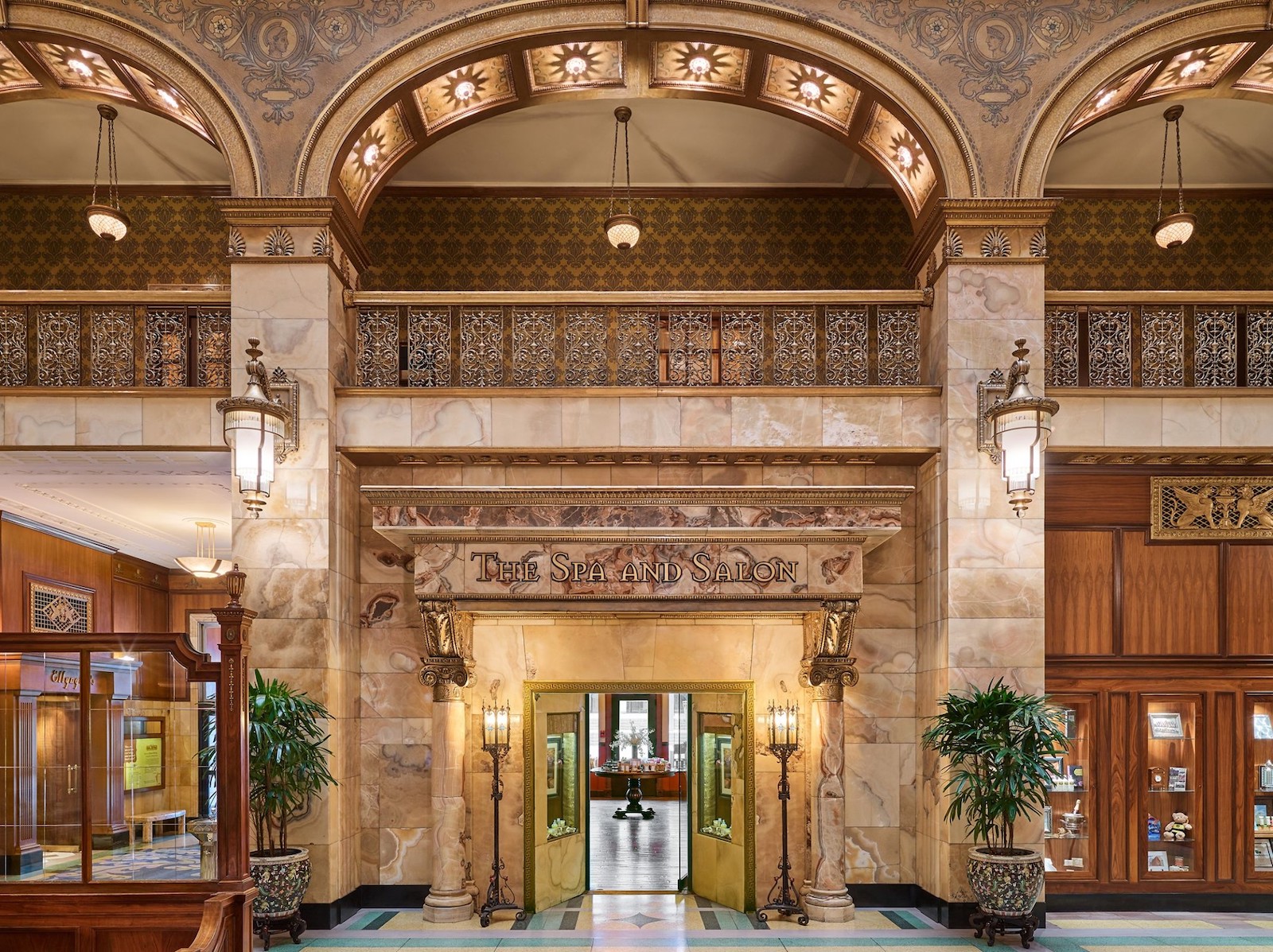 Image of the spa and salon at the Brown Palace Hotel and Spa in Colorado