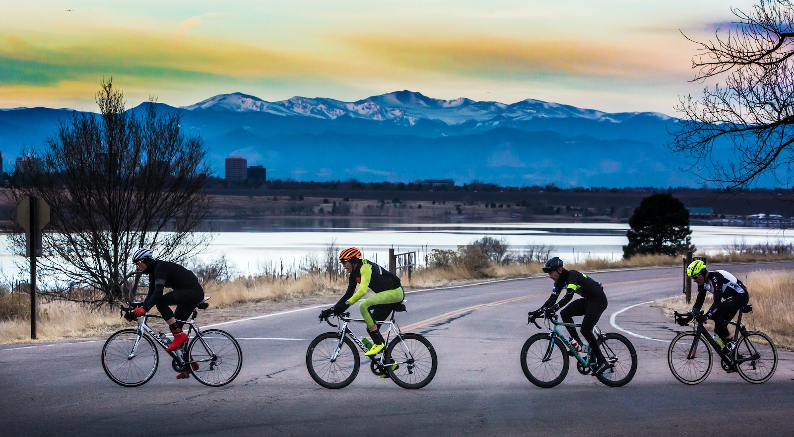 Cherry Creek Biking Trail near Denver CO