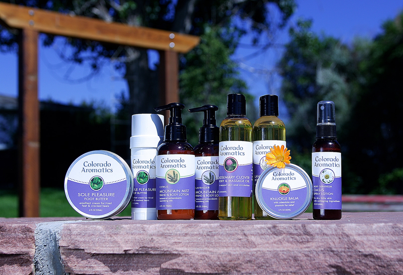 Image of Colorado Aromatics body products