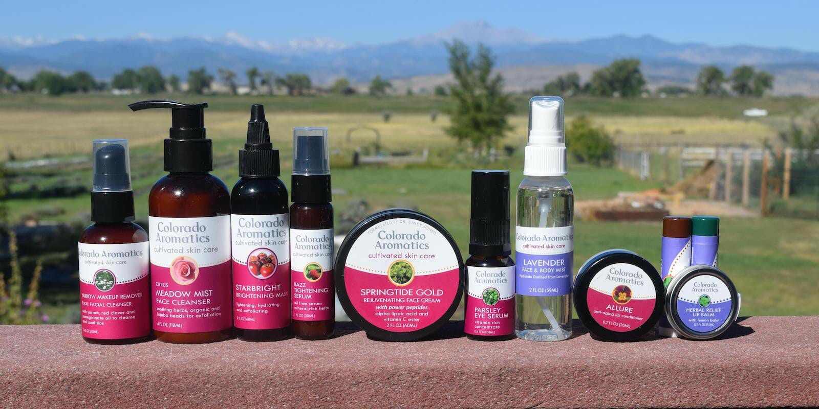 Image of Colorado Aromatics face products