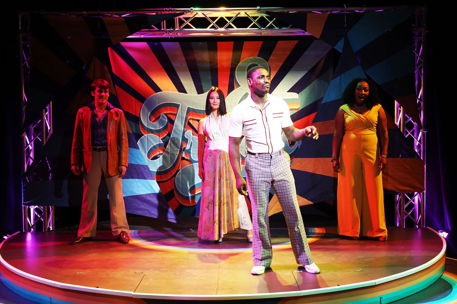Image of 8-track performers at Lake Dillion Theatre Company in Colorado