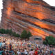 Image of the audience at Red Rocks in Morrison, Colorado