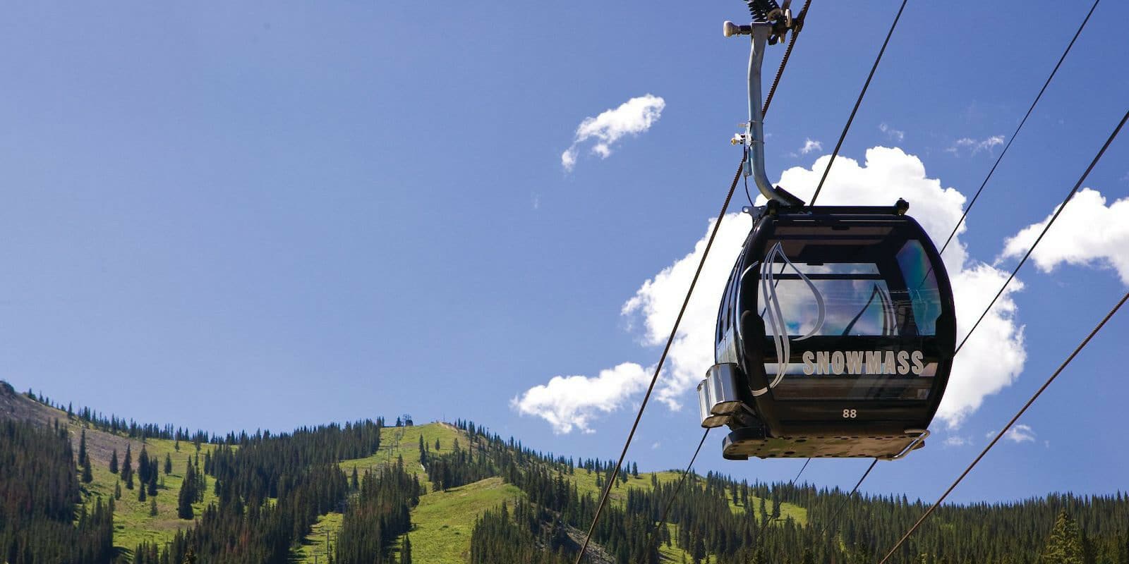 Image of the Elk Camp Gondola at Snowmass in Colorado