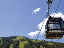 Image of the Elk Camp Gondola at Snowmass in Colorado