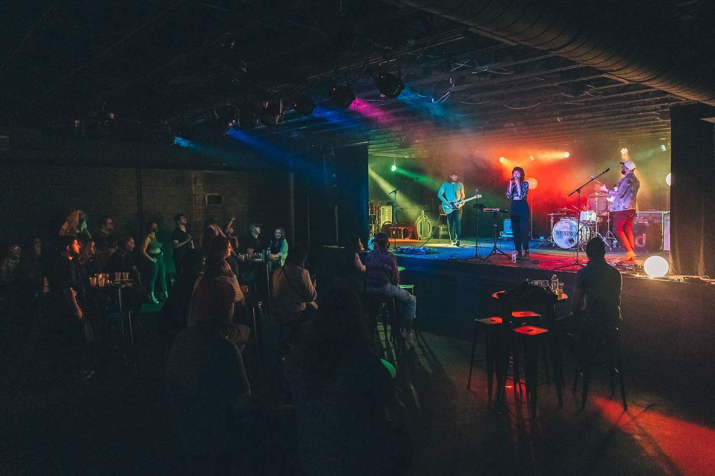 Image of a intimate performance at The Black Sheep in Colorado Springs