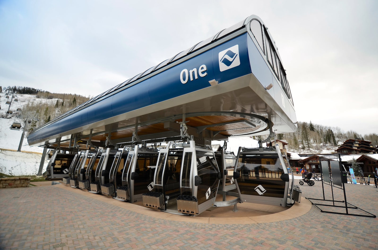 Image of the One Gondola base in Vail, Colorado