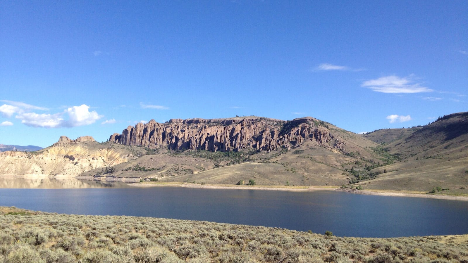 Waduk Blue Mesa, CO