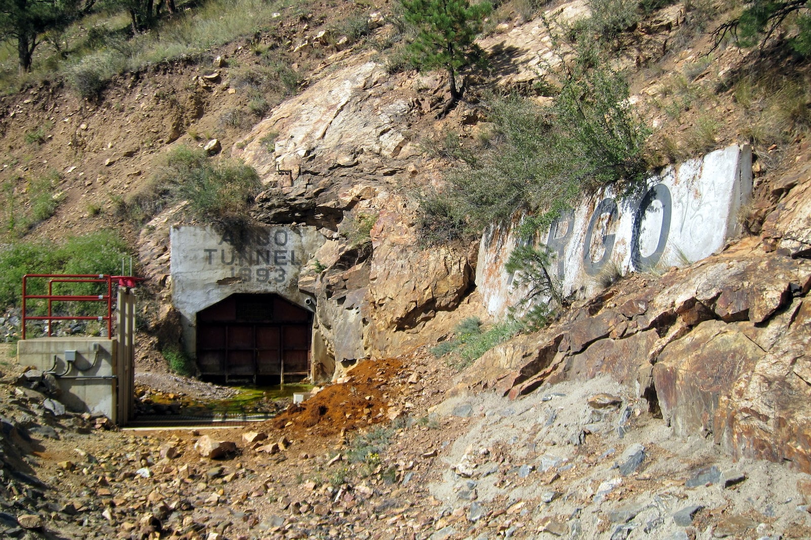 Argo Gold Mine Tunnel 1893 Idaho Springs CO