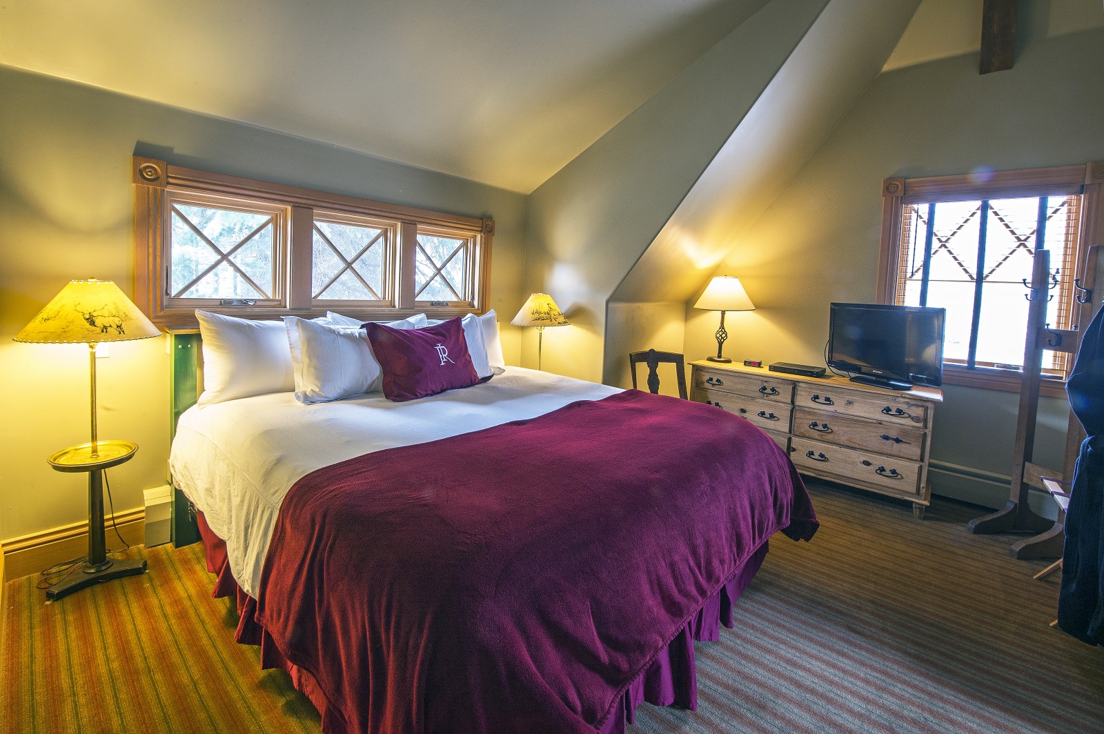 bedroom at the redstone inn