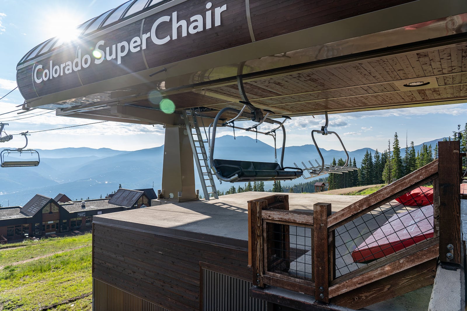 Image of the Colorado SuperChair at Breckenridge Resort