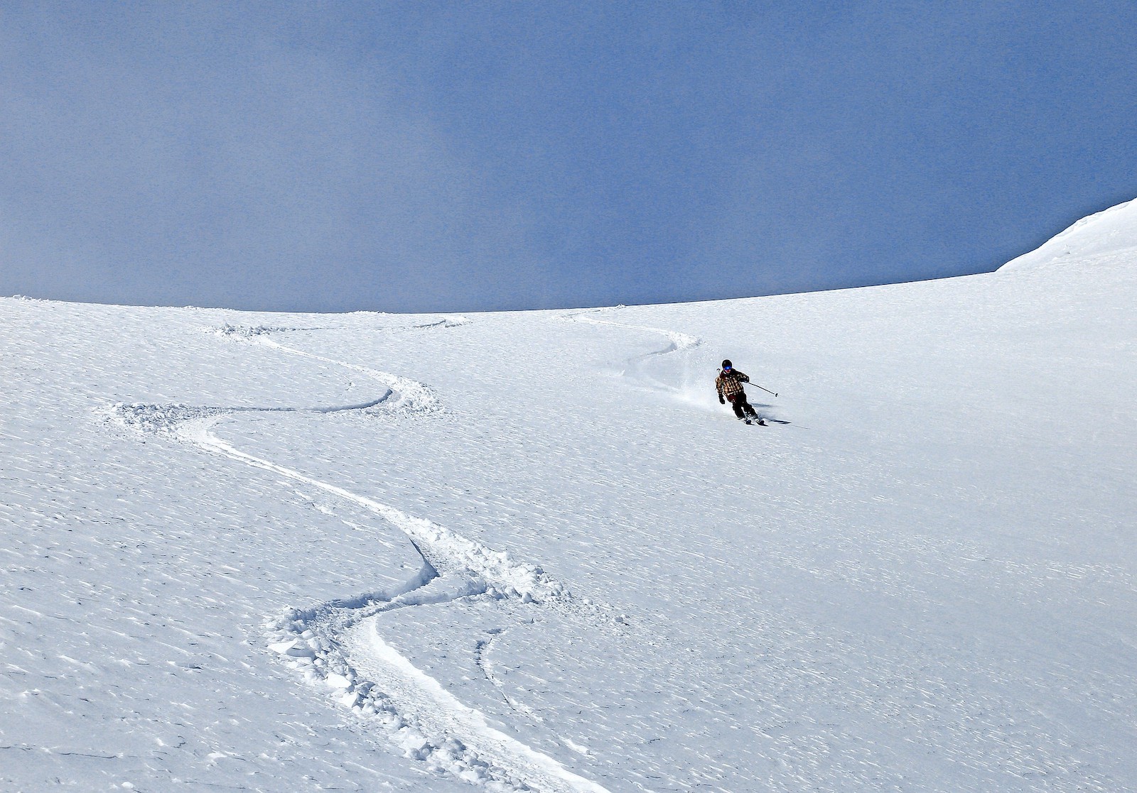 Gambar ski Jones Pass di Colorado