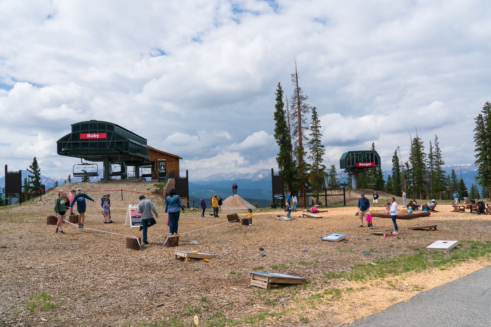 Image of chair lifts at Keystone Resort in Colorado