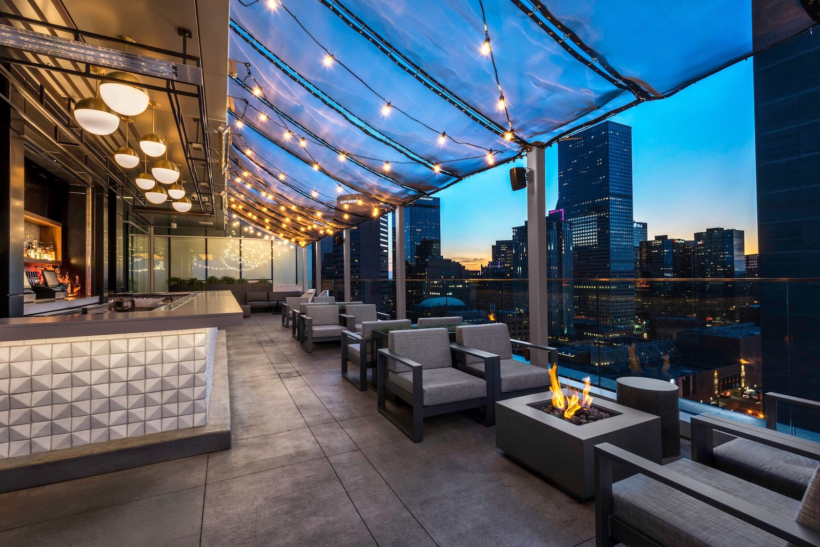 Image of 54thirty Rooftop bar at Le Meridien in Denver, Colorado