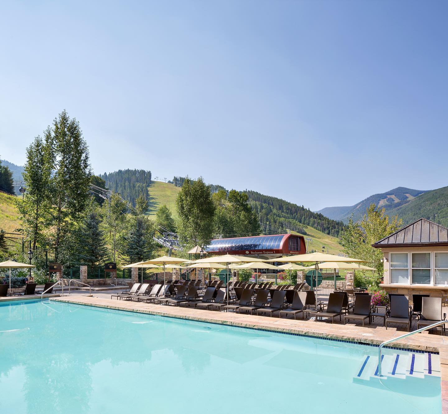 Image of the pool at Park Hyatt Beaver Creek Resort in Avon, CO