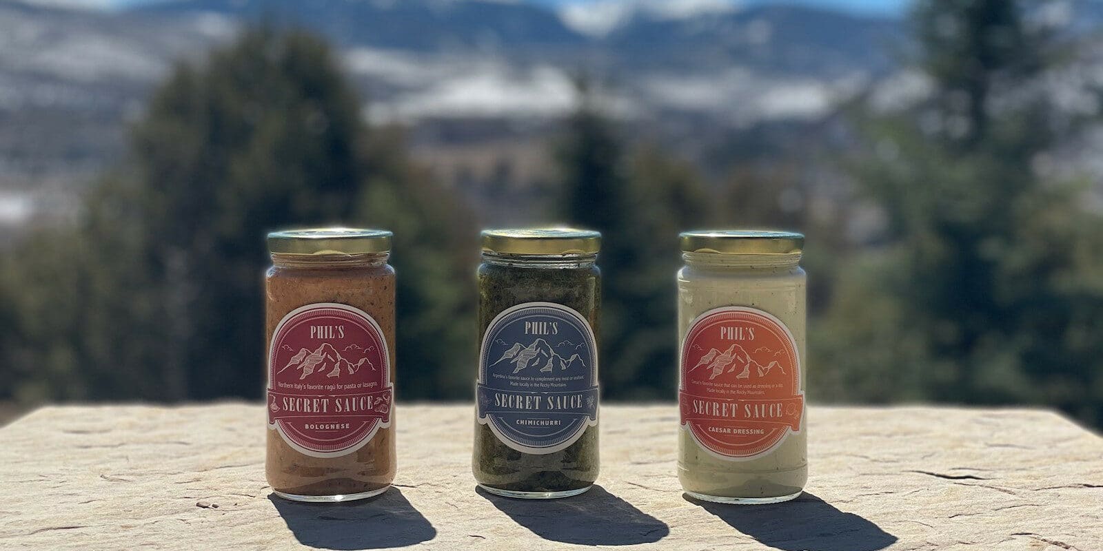 Image of Phil's Secret Sauce made in Vail Valley, Colorado