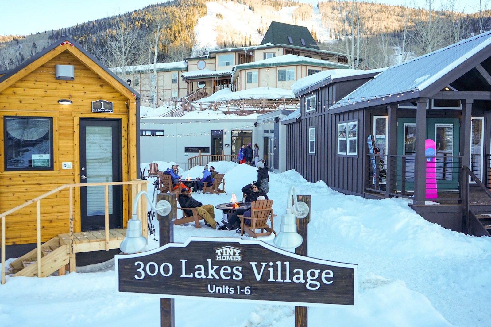 Image of 300 Lakes Village at the base camp of Powederhorn Resort