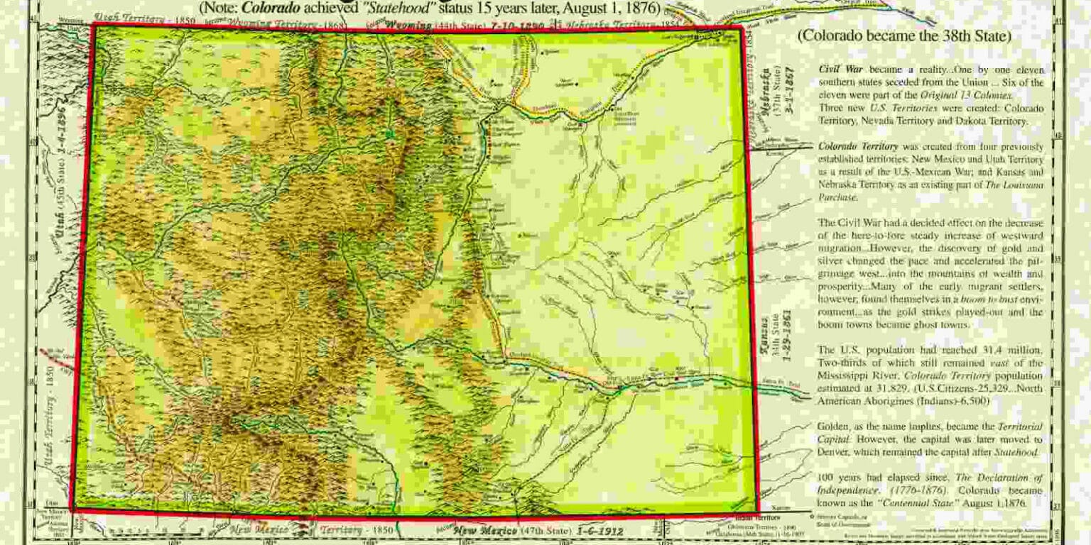 Colorado Territory during the Civil War - Uncover Colorado