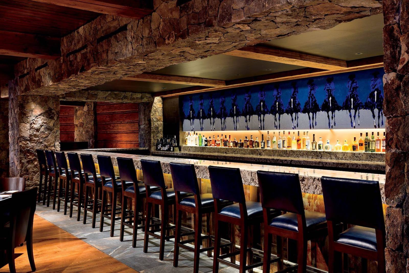 Image of a bar at The Ritz Carlton, Bachelor Gulch in Avon, Colorado